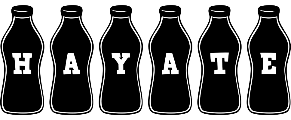 Hayate bottle logo