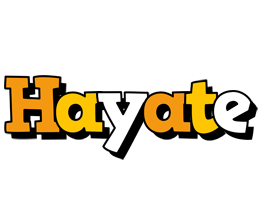 Hayate cartoon logo