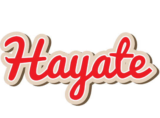 Hayate chocolate logo