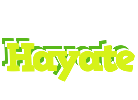 Hayate citrus logo