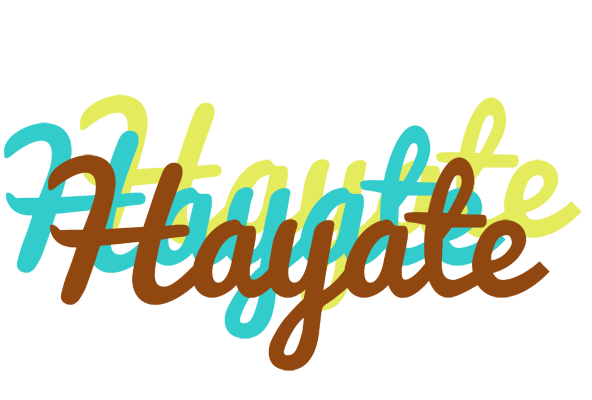 Hayate cupcake logo