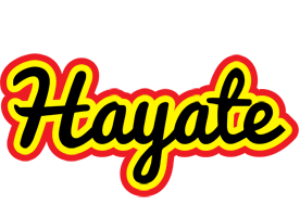 Hayate flaming logo