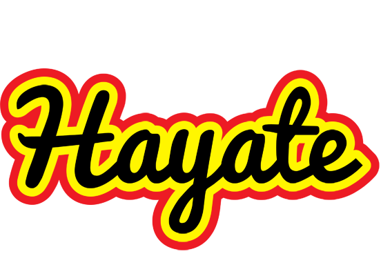 Hayate flaming logo