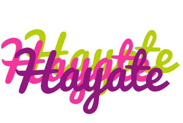Hayate flowers logo