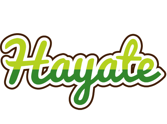 Hayate golfing logo