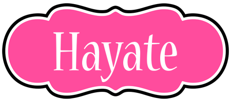 Hayate invitation logo