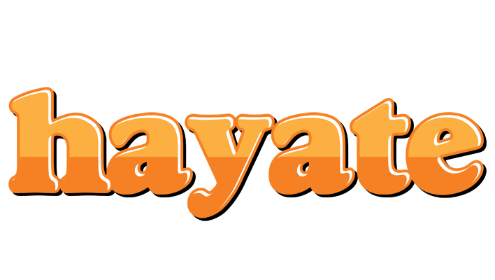 Hayate orange logo