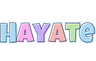 Hayate pastel logo