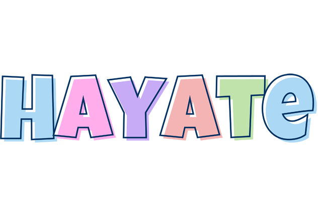 Hayate pastel logo