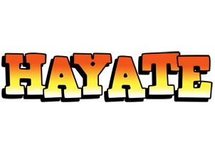 Hayate sunset logo