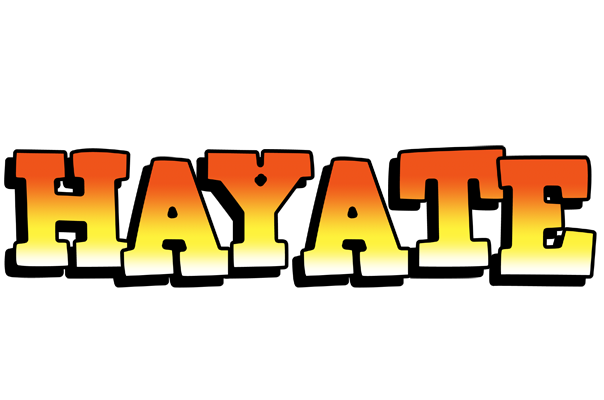 Hayate sunset logo