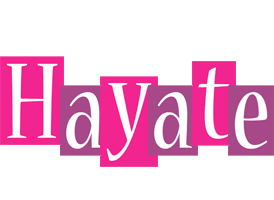 Hayate whine logo