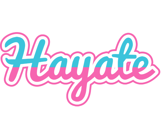 Hayate woman logo
