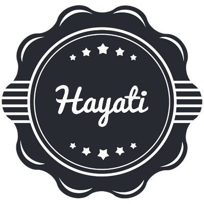 Hayati badge logo