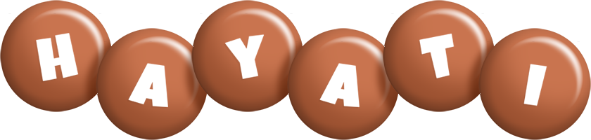 Hayati candy-brown logo