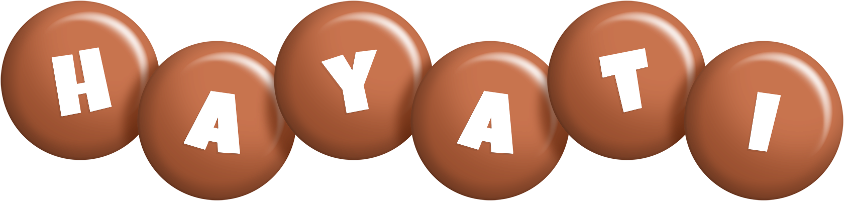 Hayati candy-brown logo