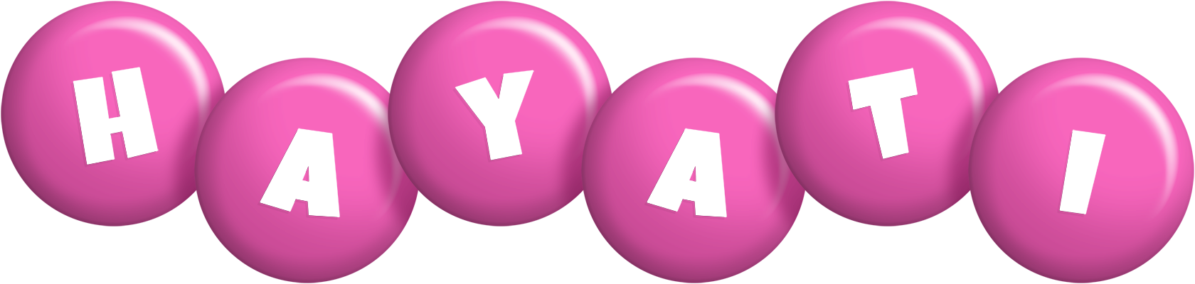 Hayati candy-pink logo