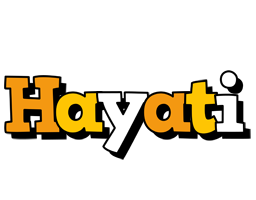 Hayati cartoon logo