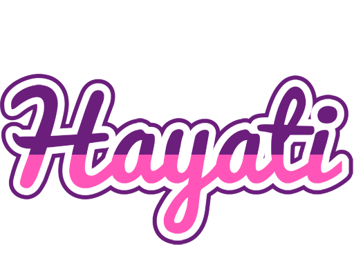 Hayati cheerful logo