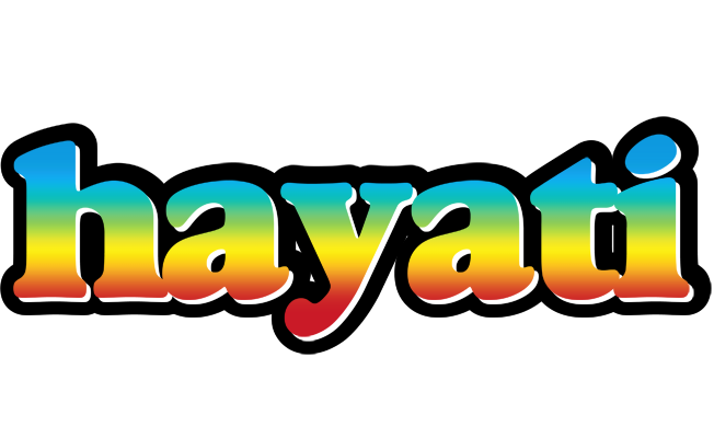 Hayati color logo