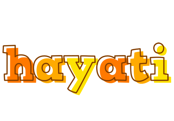 Hayati desert logo