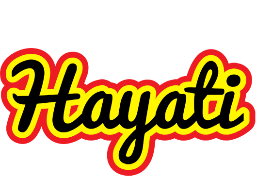 Hayati flaming logo