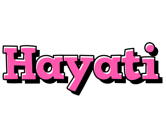 Hayati girlish logo