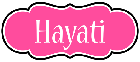 Hayati invitation logo