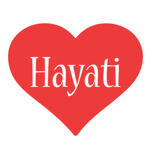 Hayati love logo