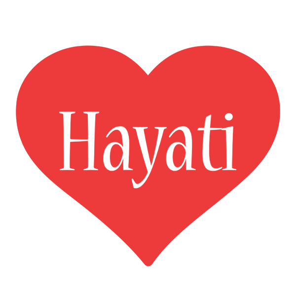 Hayati love logo