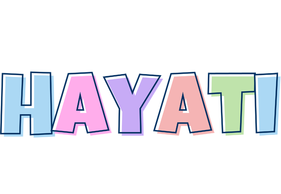 Hayati pastel logo
