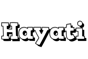 Hayati snowing logo