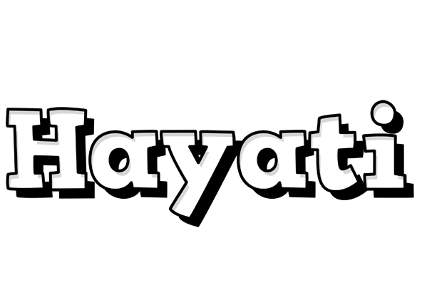 Hayati snowing logo
