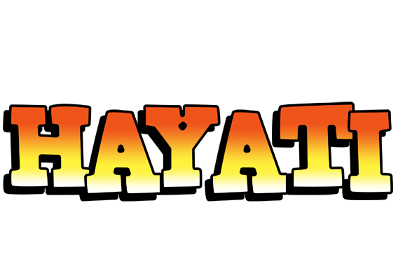 Hayati sunset logo