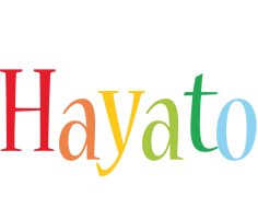 Hayato birthday logo