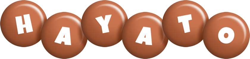 Hayato candy-brown logo