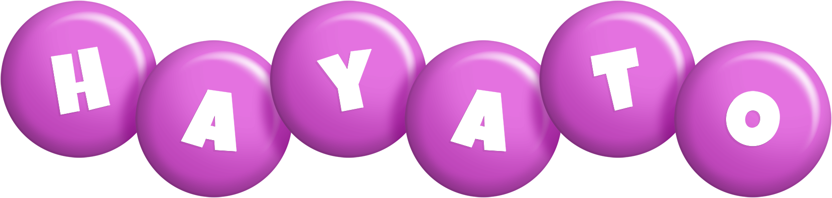 Hayato candy-purple logo