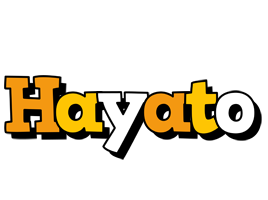 Hayato cartoon logo