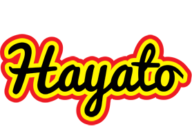 Hayato flaming logo