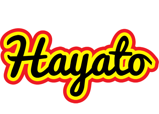 Hayato flaming logo