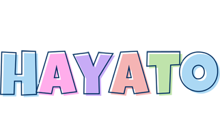 Hayato pastel logo