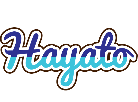 Hayato raining logo