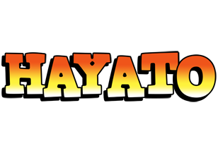 Hayato sunset logo