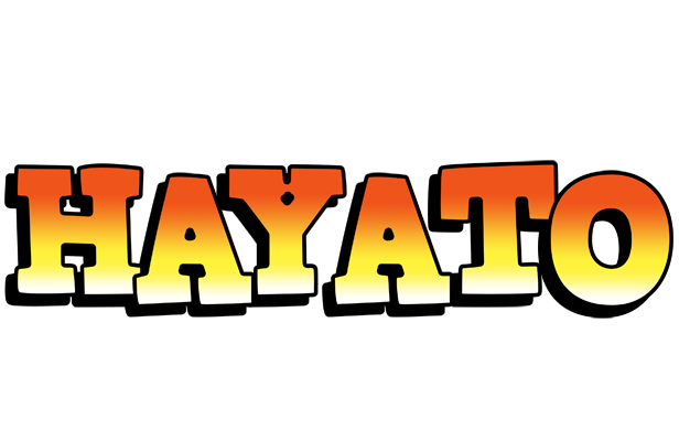 Hayato sunset logo