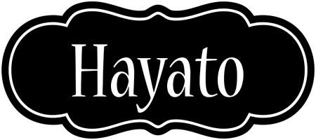 Hayato welcome logo