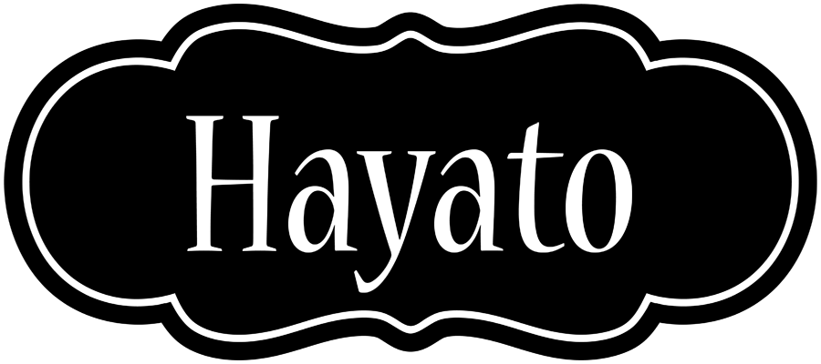 Hayato welcome logo