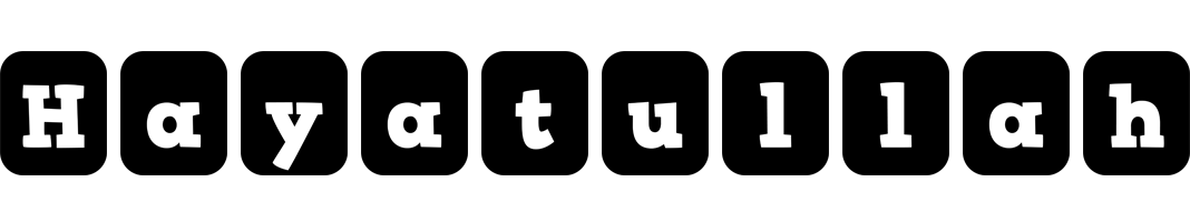 Hayatullah box logo