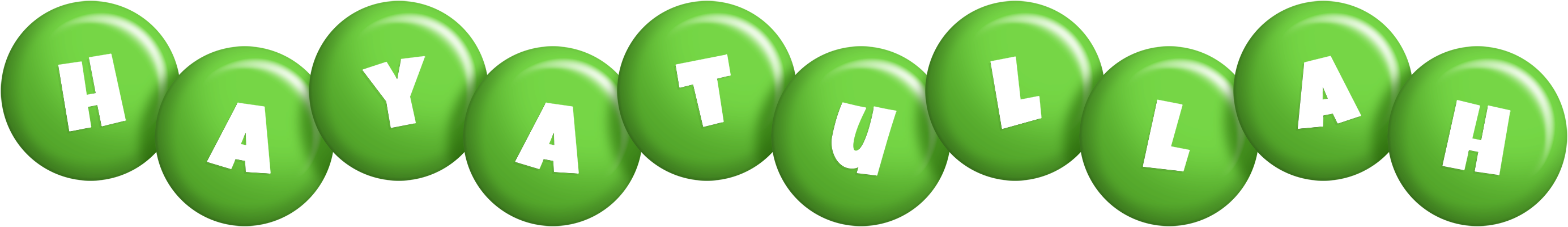 Hayatullah candy-green logo
