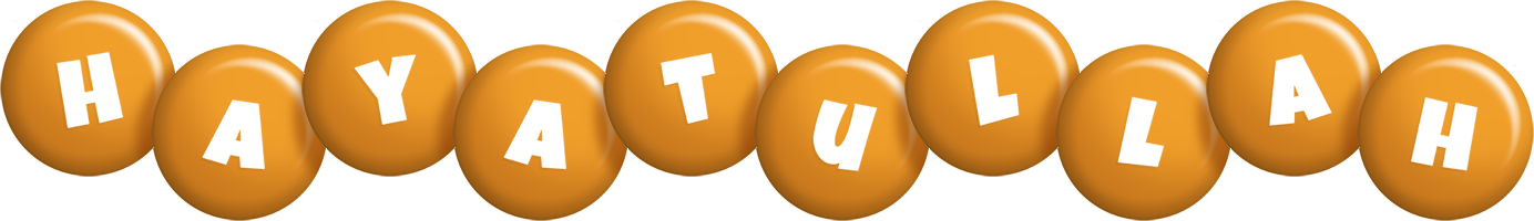 Hayatullah candy-orange logo