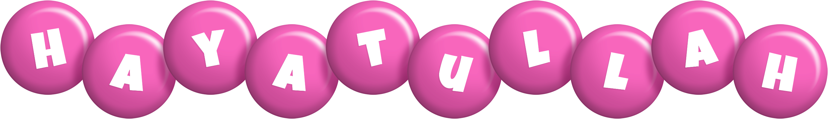 Hayatullah candy-pink logo